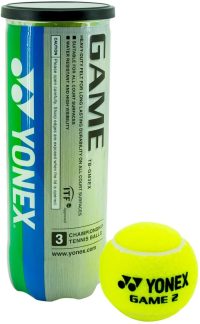 Yonex Game Tennis Balls — 3-ball pack